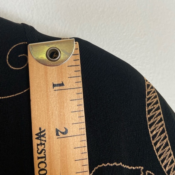 Vikki Vi Traveler Floral Long Sleeve Cardigan Size 2X Black High Low Open Front - Picture 5 of 9